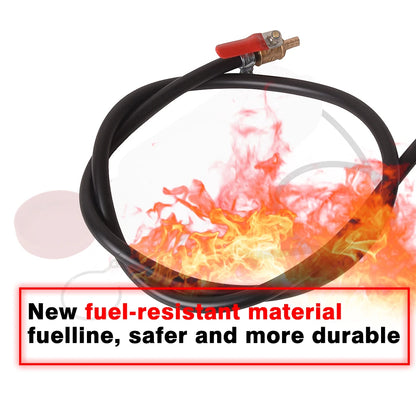 2L Motorcycle Repair Tool Kit & Gas Auxiliary Fuel Tank Container – Universal Tuning Bottle Accessory