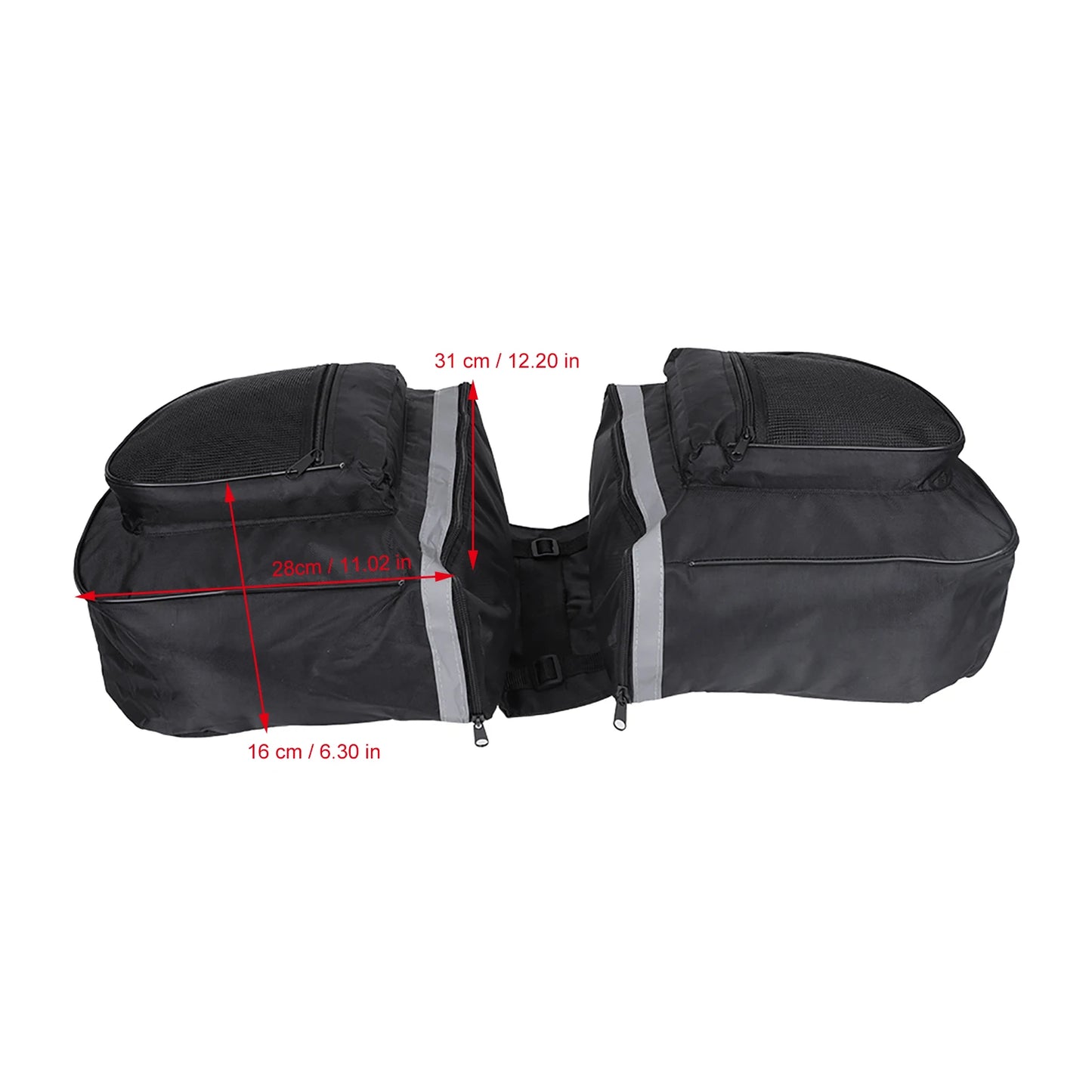25L Waterproof Mountain & Road Bike Rack Bag — Rear Seat Tail Carrier, Double Pannier Cycling Equipment Bag