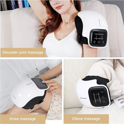 Multifunctional Smart Cordless Knee Massager – Vibration Massage Machine for Joint Relief, Perfect Gift for Grandma & Grandpa