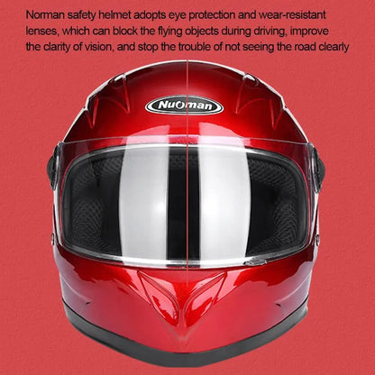 New Cute Children’s Full Face Helmet – Safety Bike & Motorcycle Helmet for Kids, Adjustable for Outdoor Sports, Four Seasons Protection