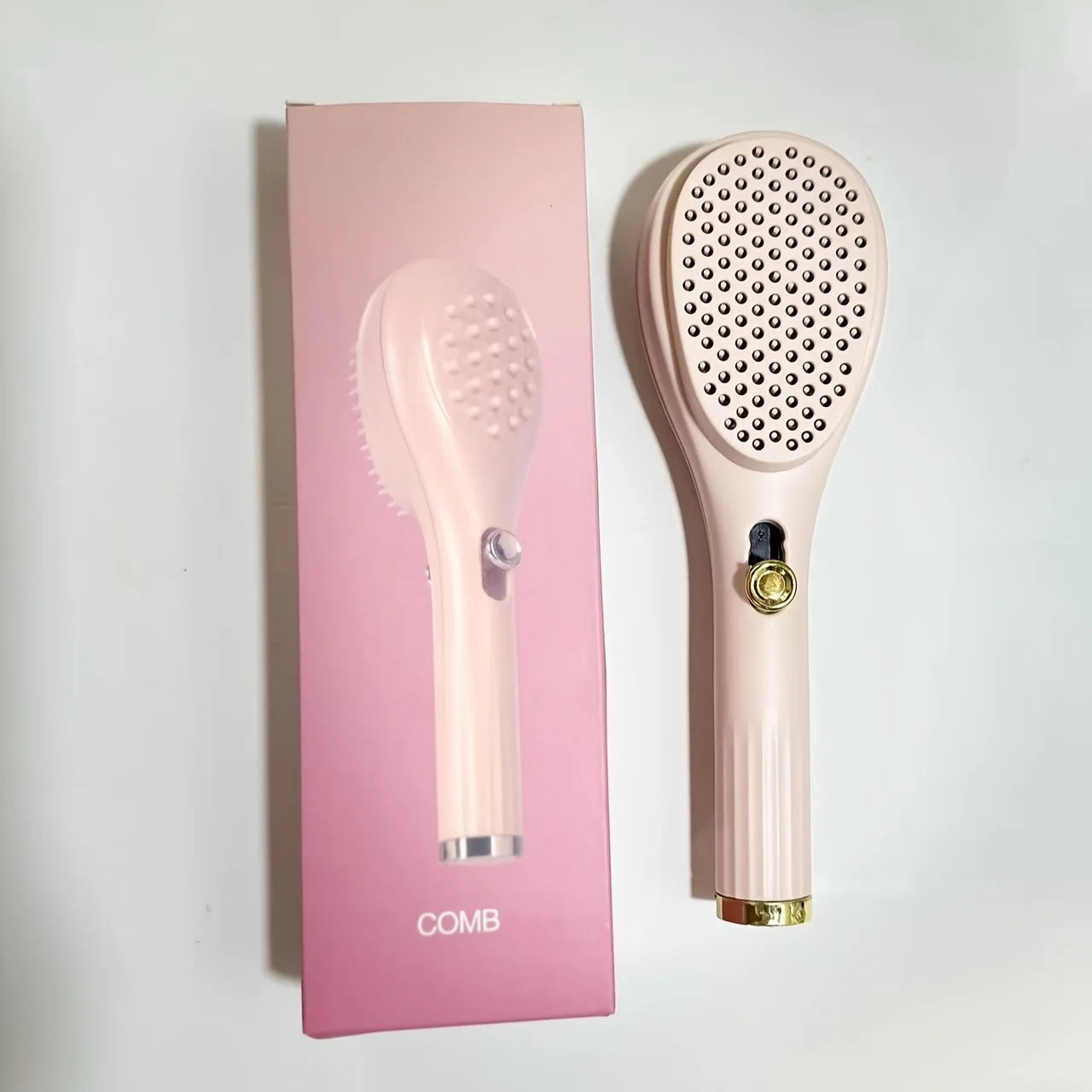 Magic Retractable Hair Comb - Anti-Static Detangling & Scalp Massage Brush for All Hair Types