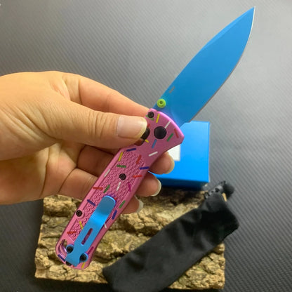 BM535 S30V Folding Knife - Color-Coated Aluminum Handle EDC Pocket Knife