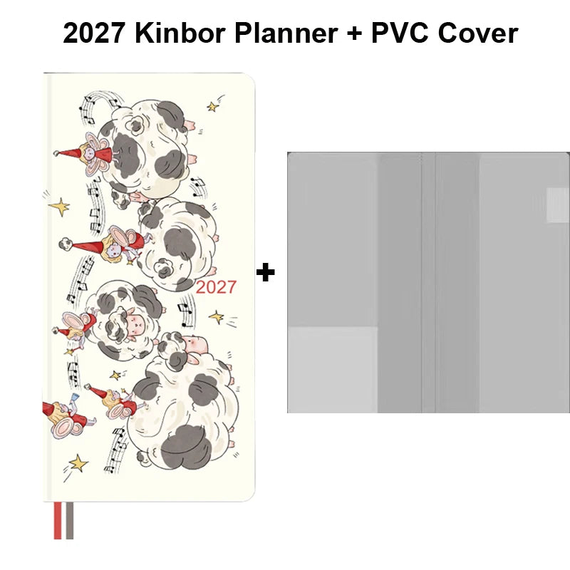 2027 Pocket Weekly Planner Notebook - Compact Schedule Organizer for Daily Planning & Productivity