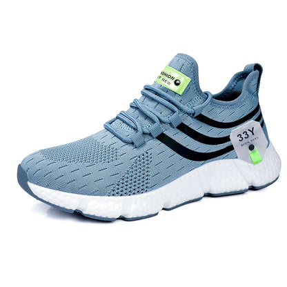 2024 Men's Breathable Sneakers – Comfortable Casual Running & Tennis Shoes for Summer