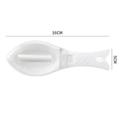 Efficient Fish Scale Remover - 1PC Fish Skin Brush for Easy Scale Scraping and Cleaning, a Must-Have Kitchen Tool