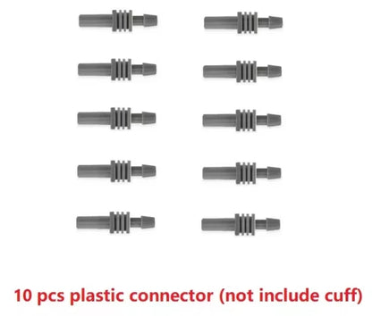 CONTEC 08A Veterinary Blood Pressure Monitor Accessories — Animal Cuffs, Clip SpO2 Probe, Charger Adapter, and Plastic Connector