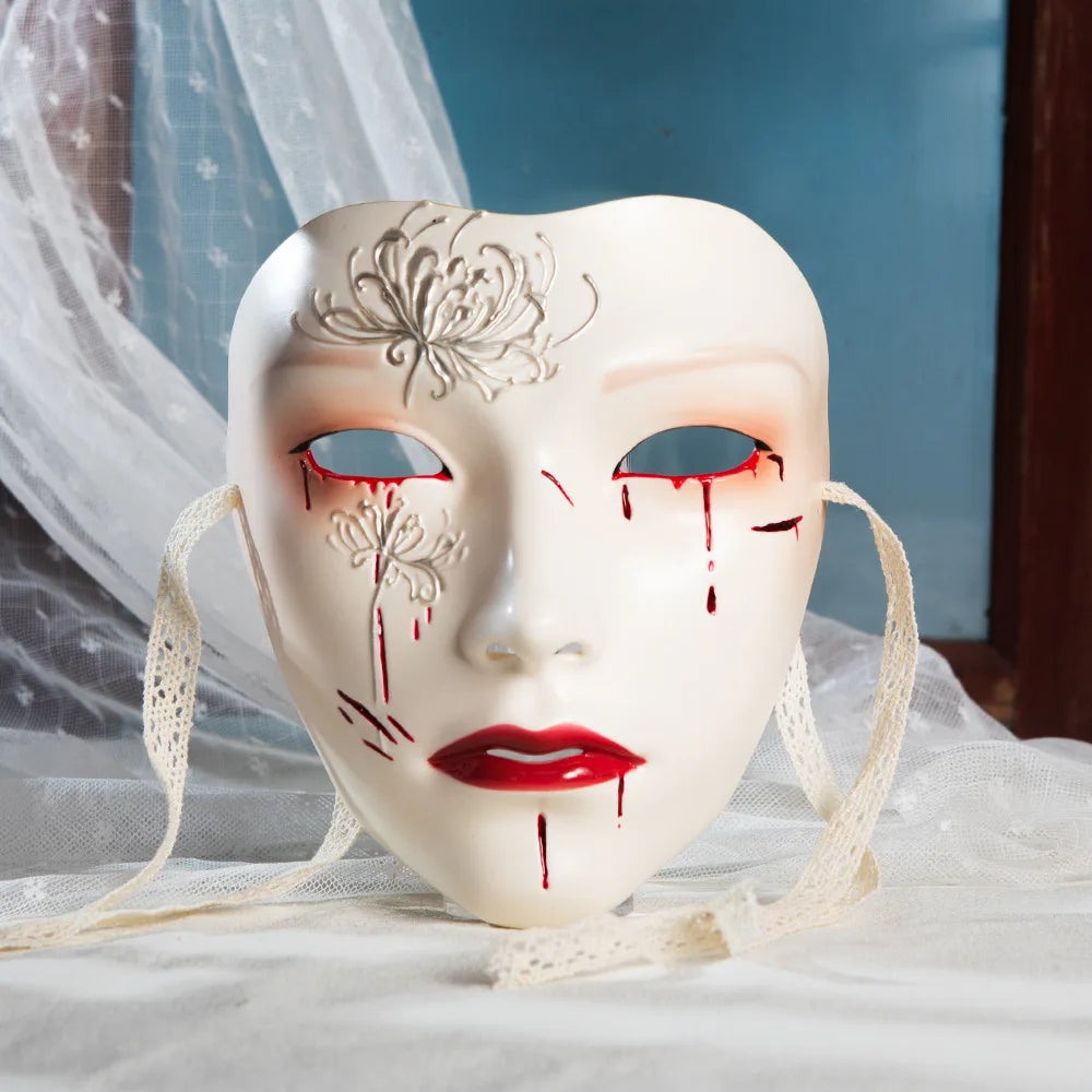 Cosplay Anime Beauty Mask – Carnival & Party Mask for Role Play, DIY Decorations & Costume Accessories