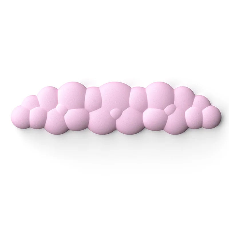 Memory Foam Mouse Pad with Wrist Rest – Anti-Slip Keyboard Cloud Desk Pad for Office & Gamer Comfort