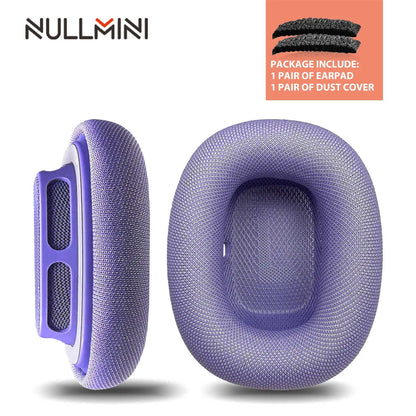 NullMini Replacement Mesh Ear Cushions for Apple AirPods Max 2 - Memory Foam Earpads and Headphone Cushion Covers