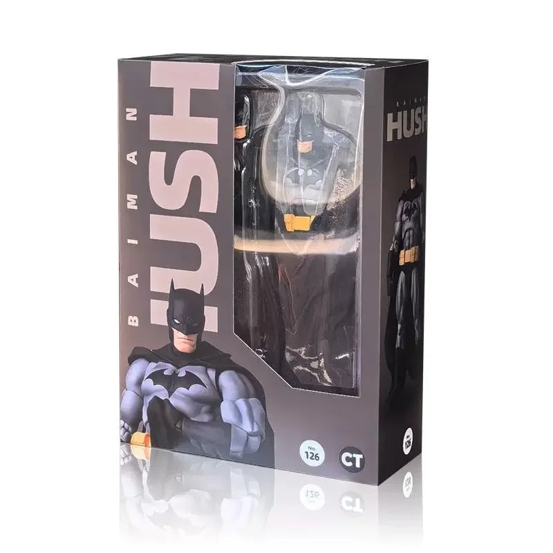 CT Toys Batman Action Figure – Mafex 126 DC Justice League Hush Collectible Toy