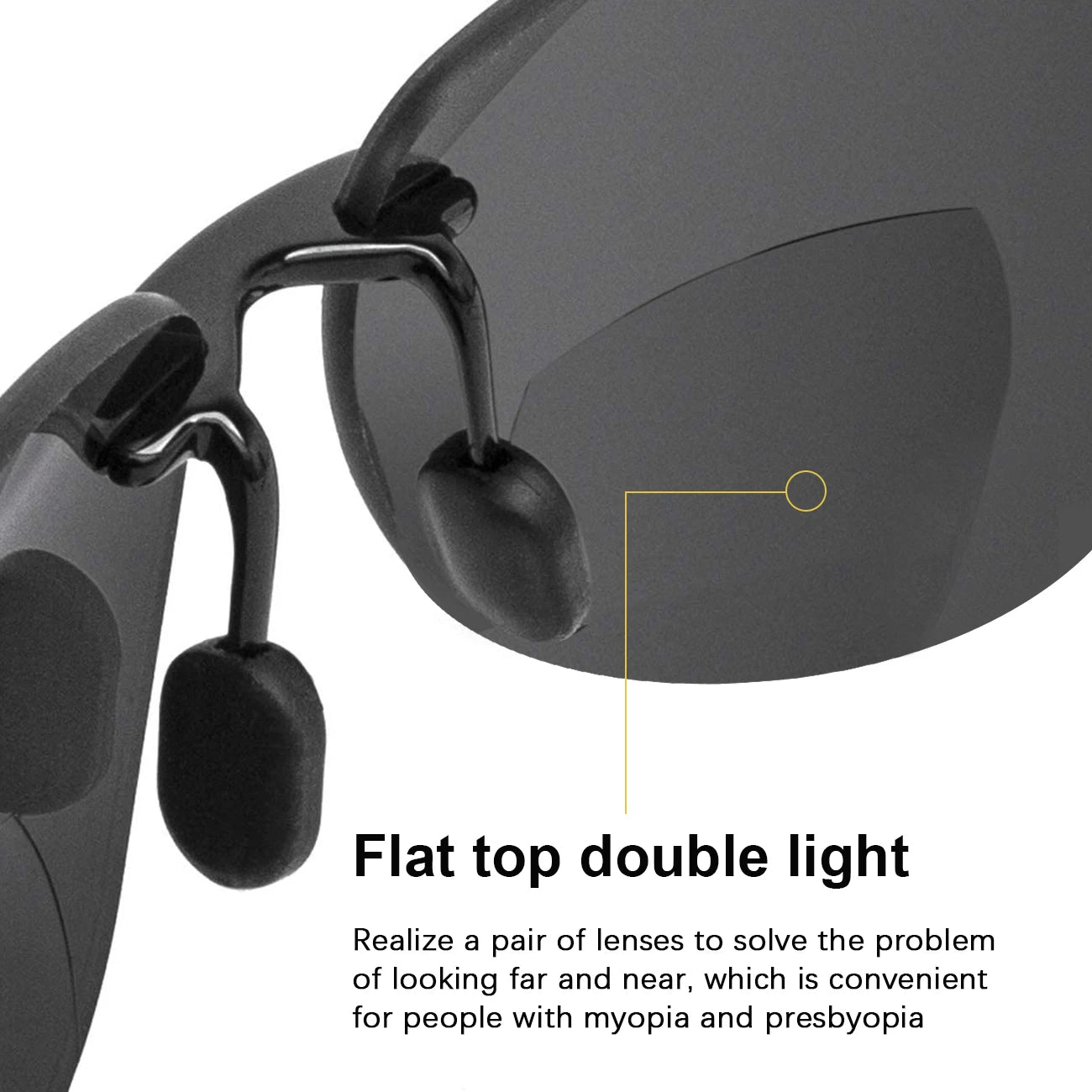 JULI Sports Sunglasses – TR90 Rimless Frame for Men & Women, Ideal for Running, Fishing, Golf, Surfing, and Driving, Model MJ8008