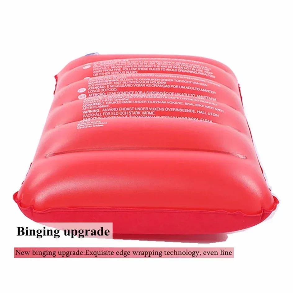 Inflatable Camping Pillow - Folding Air Cushion Travel Pillow for Outdoor Camping, Airplanes & Back Support