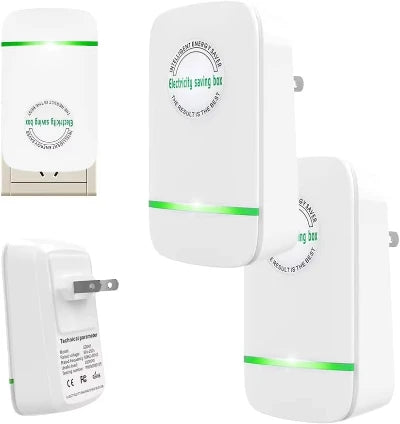 Household Power Saver Box – Voltage Stabilizer Device with EU/US Plug for Home, Office & Factory (90–250V)