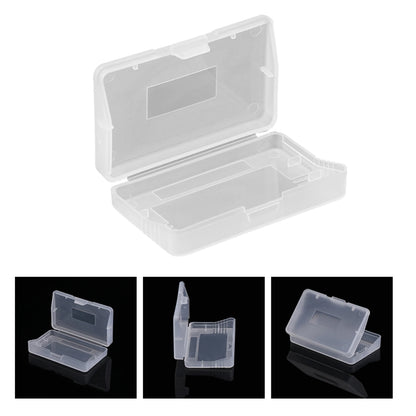 10pcs Transparent Anti-Dust Cartridge Game Cases — Protective Boxes for Nintendo Game Boy Advance (GBA) Games