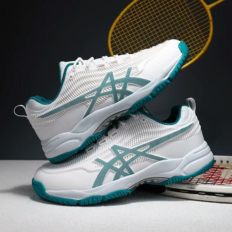 Unisex Indoor Court Sports Shoes - Non-Slip Breathable Sneakers for Badminton, Table Tennis, Volleyball & Handball