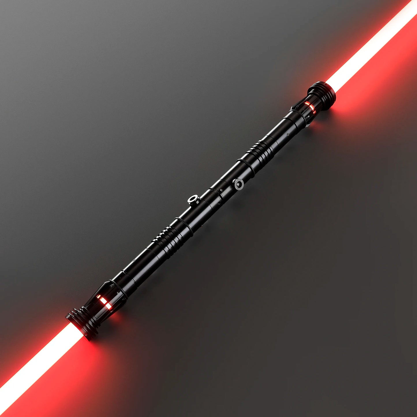Darth Maul Double-Edged Neopixel Lightsaber – Xenopixel Jedi Laser Sword for Heavy Dueling & Cosplay