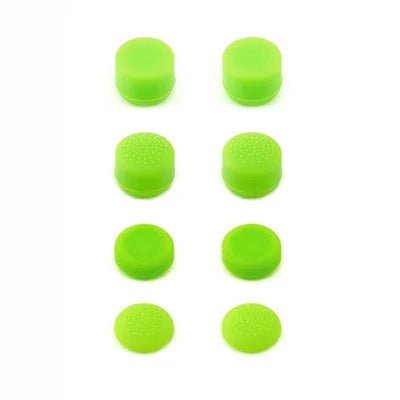 DATA FROG 8pcs Controller Thumb Grip Caps — Silicone Anti-Slip Analog Covers for PS5, PS4 & Xbox Series X/S Accessories