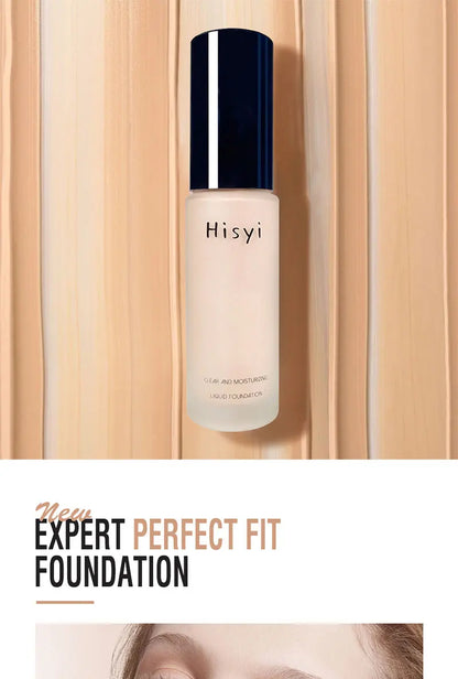 Natural Liquid Foundation – Flawless Coverage, Lightweight & Transparent Concealer for Smooth Skin