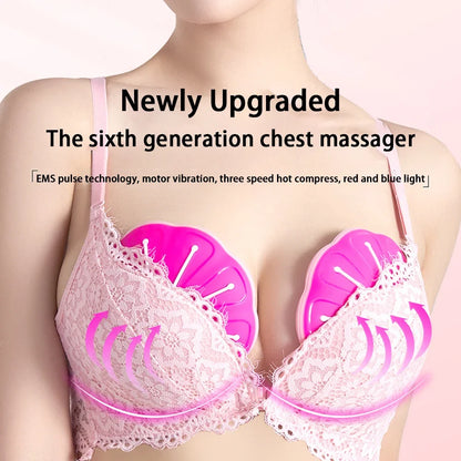 Electric Breast Massage Device - Infrared Breast Care Massager for Women