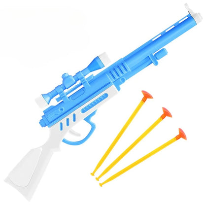 Suction Cup Dart Toy Gun - Plastic Interactive Pistol Game for Kids, Educational Party Toy & Gift Bag Filler