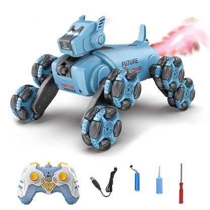 2.4G Remote Control Robot Dog – 360° Drift Stunt RC Car Toy for Kids M765-53