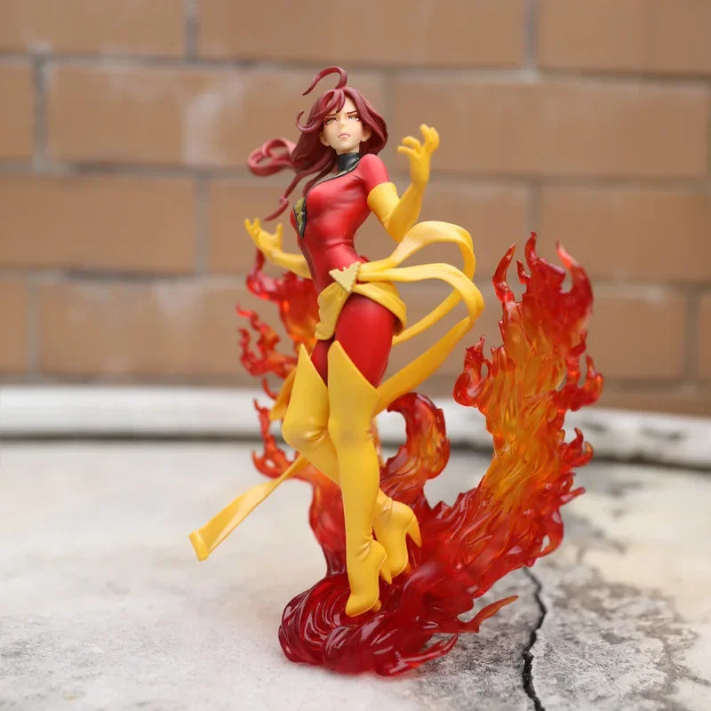 Bishoujo Statue Collection – Dark Phoenix, Lady Deadpool, Harley Quinn, Laura Kinney, Supergirl, Spider-Woman & Psylocke Action Figures