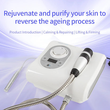 Hot Cold Electroporation No Needle Mesotherapy Machine – Anti-Aging RF Skin Cooling & Face Lifting Facial Equipment