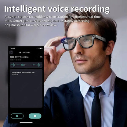 2025 Xiaomi Smart Glasses — AI Interactive Translation & Photography Video Smart Sunglasses for iOS & Android