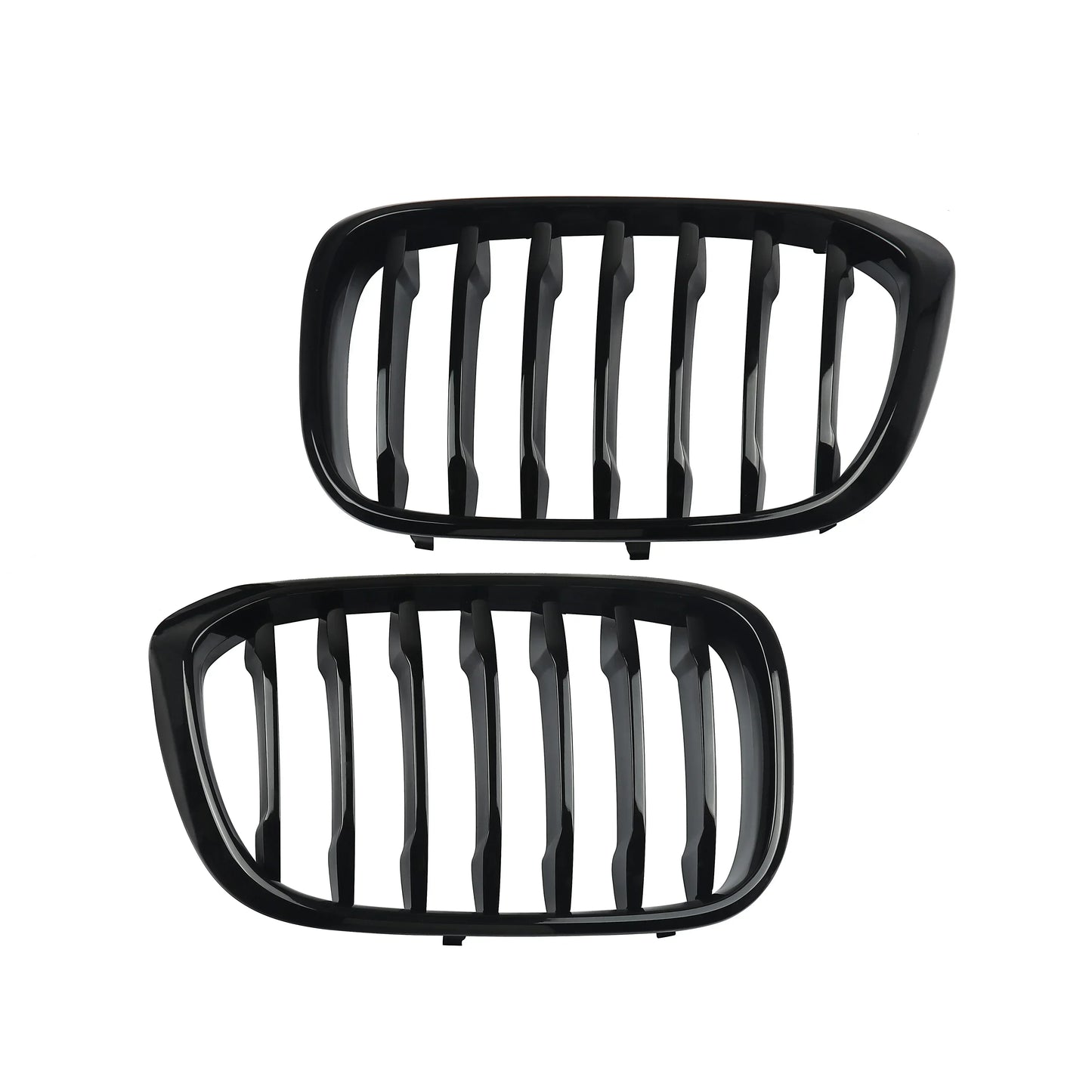 MagicKit Front Bumper Grill for BMW X3 X3M G01 & X4 G02 (2018-2020) — Gloss Black Single Slat Sport Style Replacement