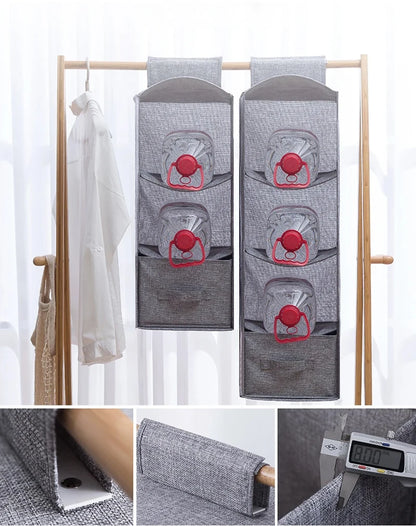 Hanging Cabinet Organizer for Underwear and Closet Storage — Wardrobe Rack Shelf Drawer Box