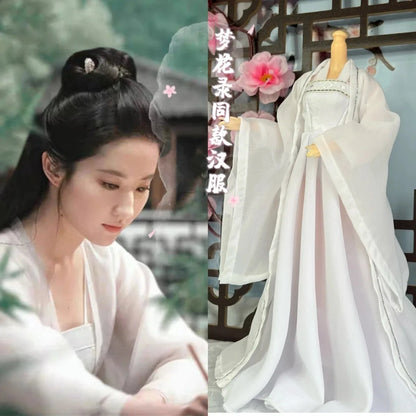 30cm 1/6 Scale Hanfu Doll – TV Drama Female Lead Figure with Costume Set for 12-Inch Bodies