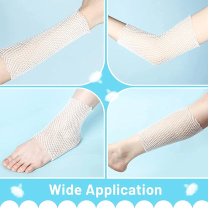 Elastic Tubular Bandage Net - Breathable Mesh Wound Dressing Retainer for Ankle & Adult Use