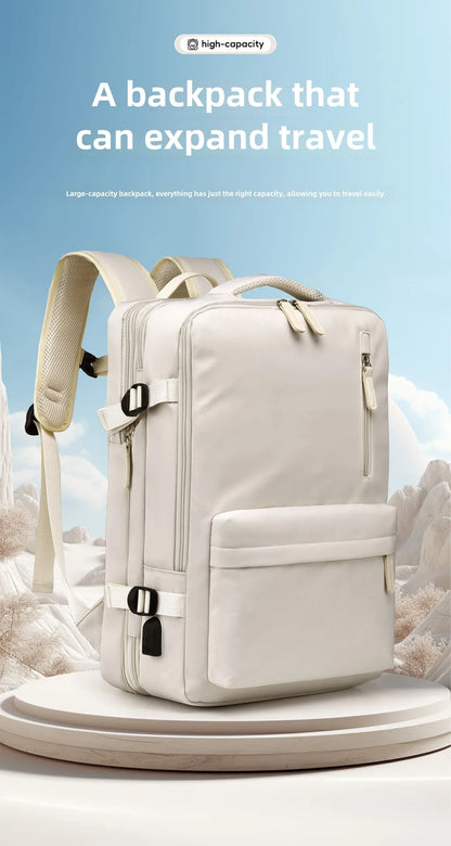 40x30x20 Cabin Backpack — Hand Luggage Laptop Bag for Airplane Travel, School, Men & Women