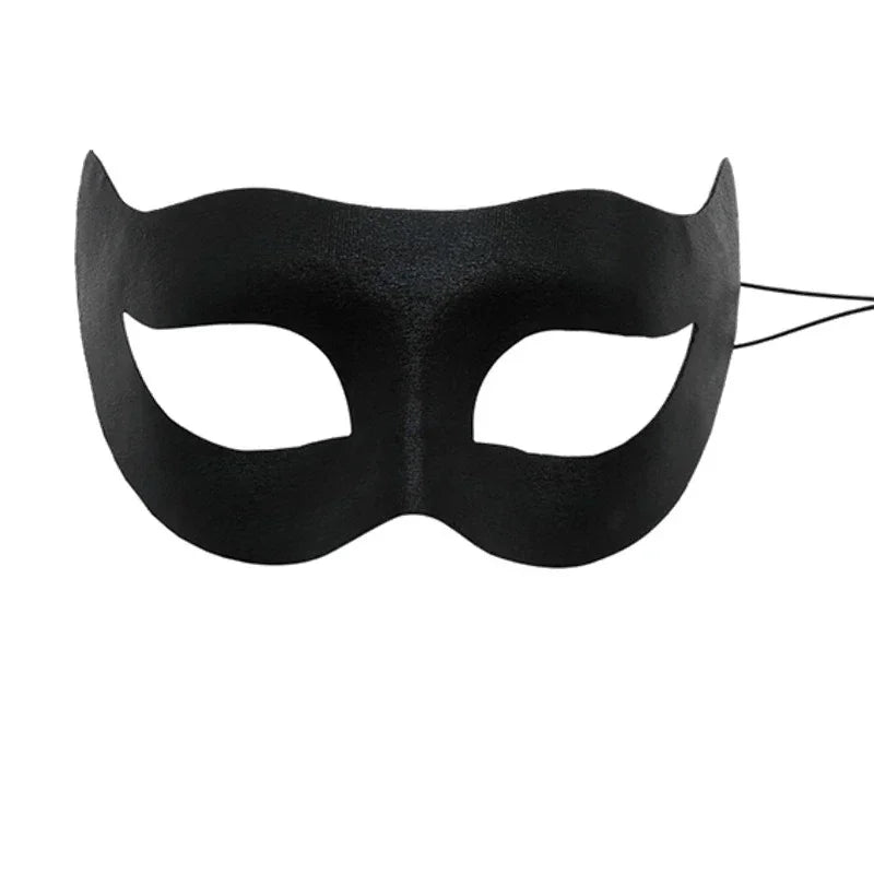 Retro Animal Half Face Mask - Halloween Cosplay Party & Mardi Gras Costume Accessory
