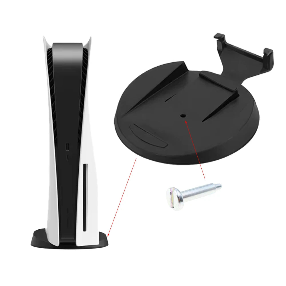 PS5 Console Vertical Stand Replacement Screws – 10PCS Mounting Hardware Kit for PlayStation 5 Base