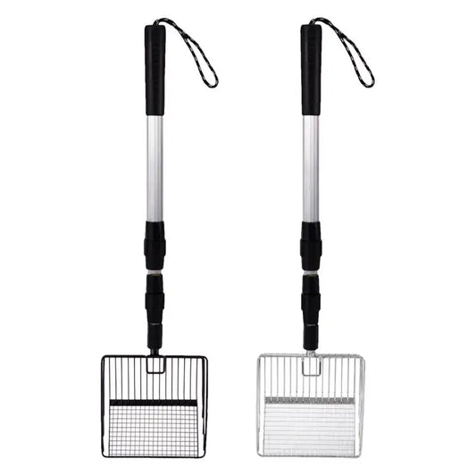 Stretchable Chicken Poop Scooper & Cat Litter Sifter Shovel – Coop Rake Cleaning Tool for Easy Waste Removal and Poultry Coop Maintenance, Pet Accessory