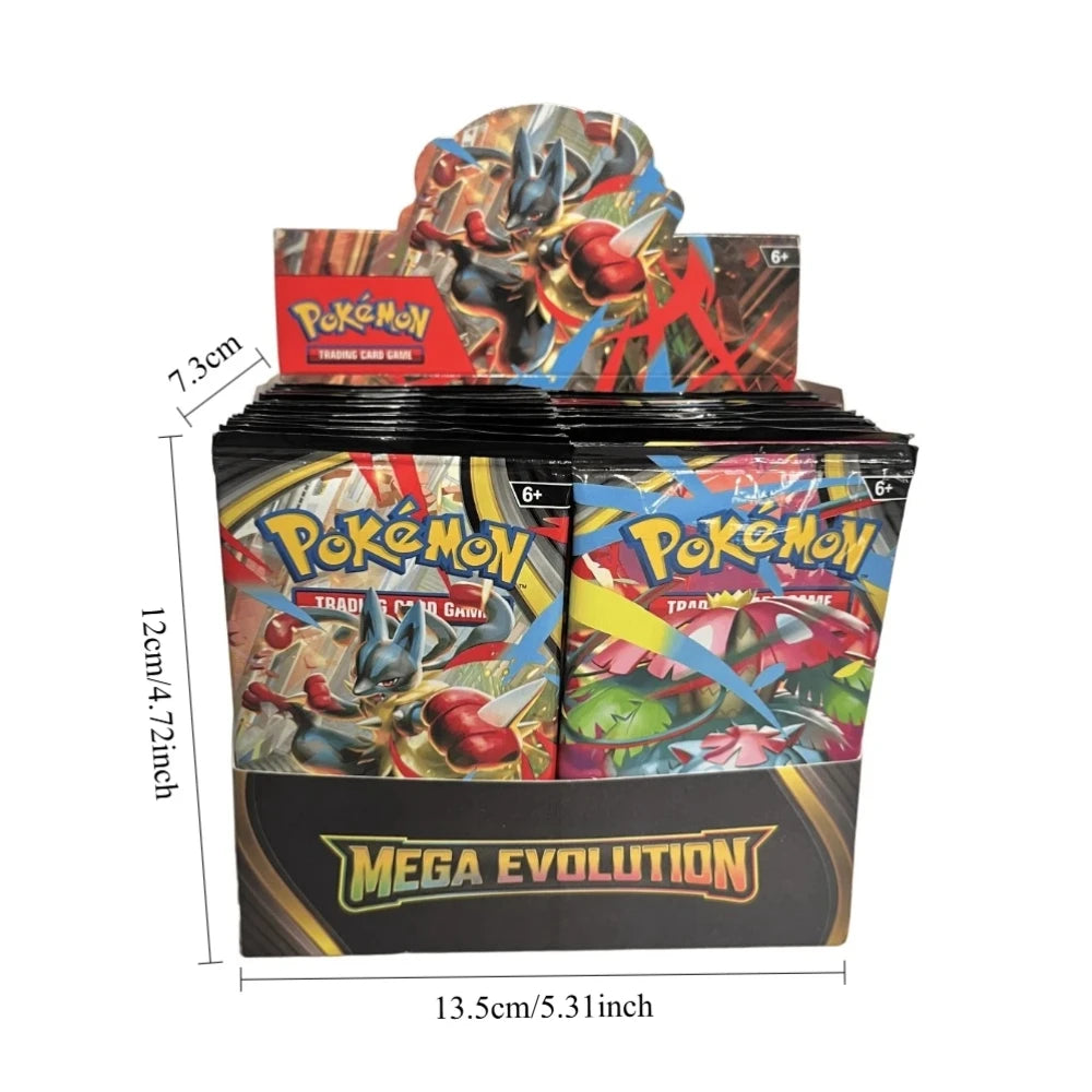 Pokémon Mega Evolution Phantasmal Flames TCG Cards – English 9+1 Booster Pack Trading Card Collection Set