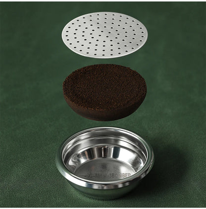 Reusable Coffee Filter Screen – 51/53/58mm Heat Resistant Mesh for Portafilter, Barista Espresso Puck Screen