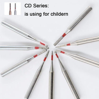 5pcs FG Dia 1.6mm Dental Drills – High-Speed Handpiece Diamond Burs for Teeth Whitening