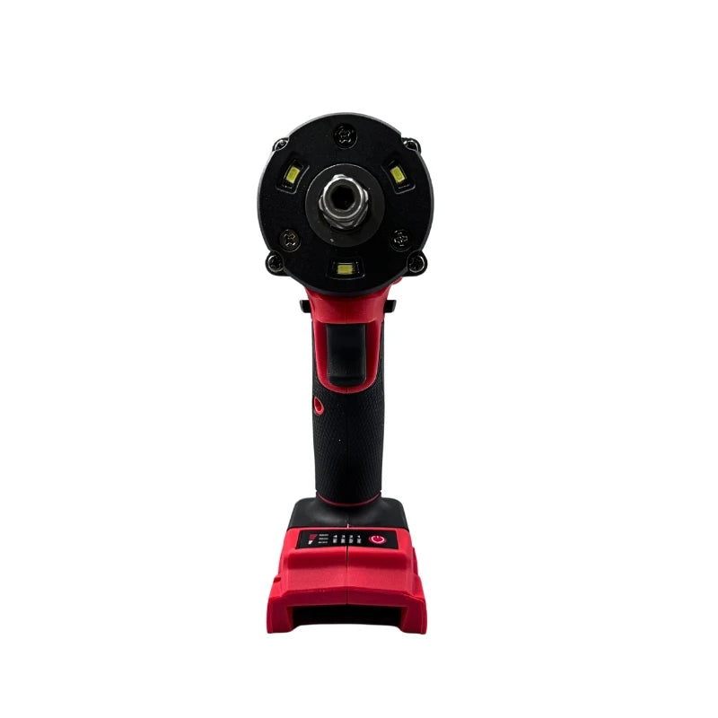 Milwaukee Brushless Cordless Electric Wrench – 1/2 Impact Drill for Car & Truck Repair, 18V Rechargeable Power Tool