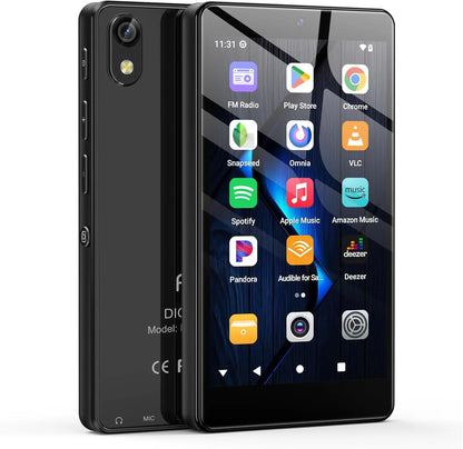 Android 13 MP3 Player - Bluetooth 5.0 WiFi Music Player with Spotify, Camera, Speakers & Touchscreen