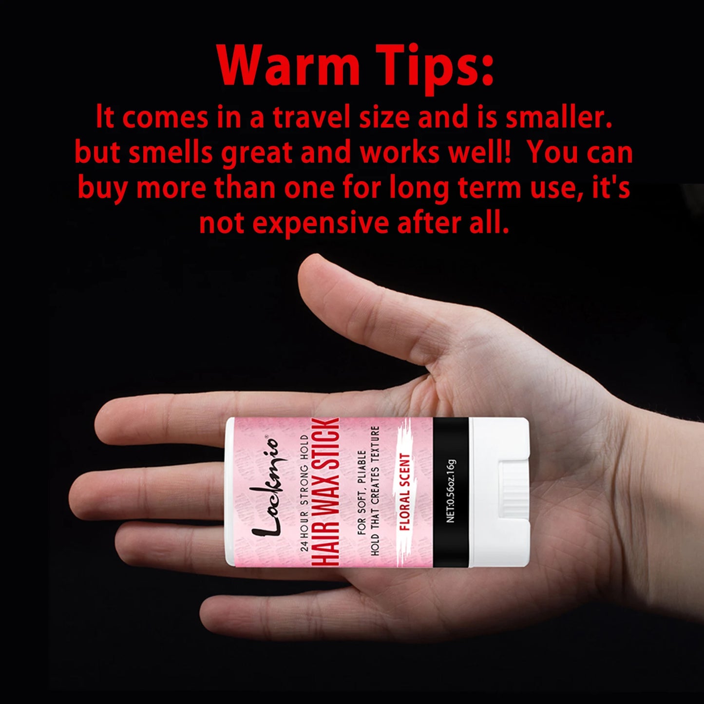 Professional Styling Wax for Women – Anti-Frizz Pomade, Smoothing Hair Mud, Messy Hair Control Rod for Natural Wigs