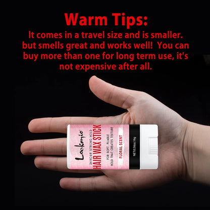 Professional Styling Wax for Women – Anti-Frizz Pomade, Smoothing Hair Mud, Messy Hair Control Rod for Natural Wigs