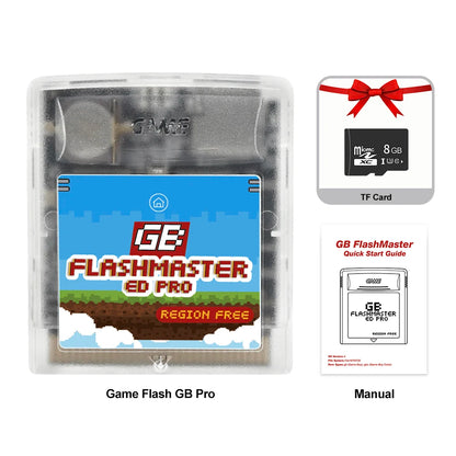 GB Game Card 1000-in-1 for Gameboy, GBC & SP – OS V4 with 8GB TF Card for Game Consoles