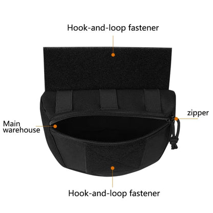 JPC/CPC Tactical Chest Pouch – Large Sub-Pouch MOLLE Expansion for Vest & Lower Belly Storage