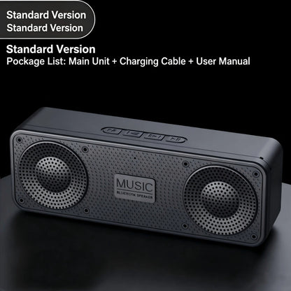 S18 Bluetooth Speaker - Waterproof Wireless Speaker with Subwoofer, FM Radio & 20-Hour Battery