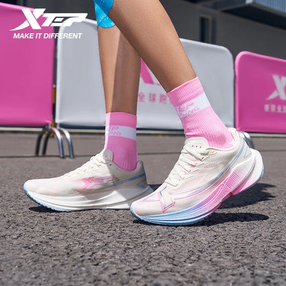 Xtep Shyft 1.0 Women’s Running Shoes - Breathable Cushioned Sneakers with Shock Absorption & Stability