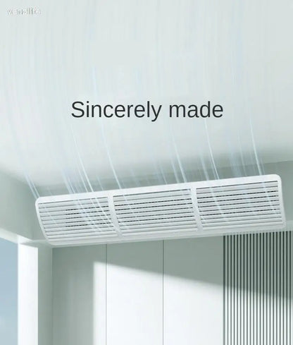 Central AC Air Conditioner Outlet Baffle – Universal Duct Windshield Deflector, Anti-Direct Blowing Grille