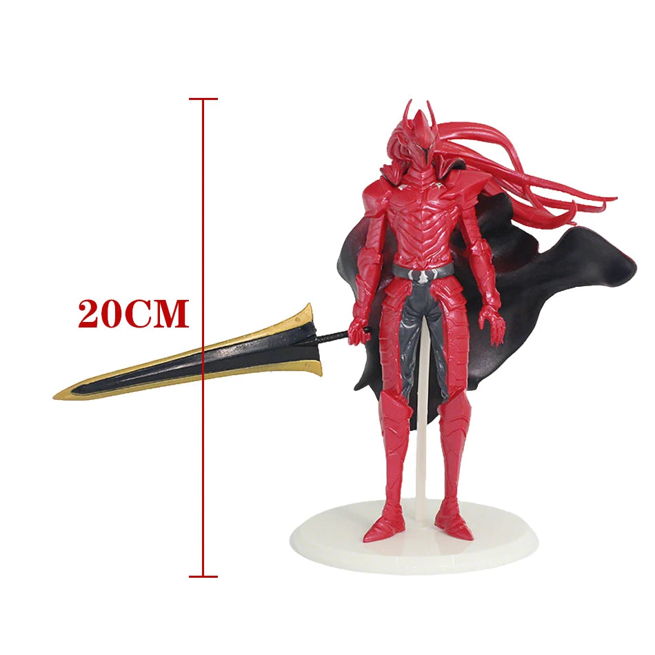 20-21cm Solo Figures – Bloodred Knight & Yggdrasil Action Figure Statue, Lgris Sung Jinwoo Model Toy