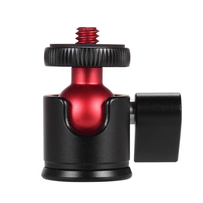 Andoer Mini Tripod Ball Head with 360° Swivel, U-Shaped Slot Design, Rotatable for DSLR Camera and Tripod